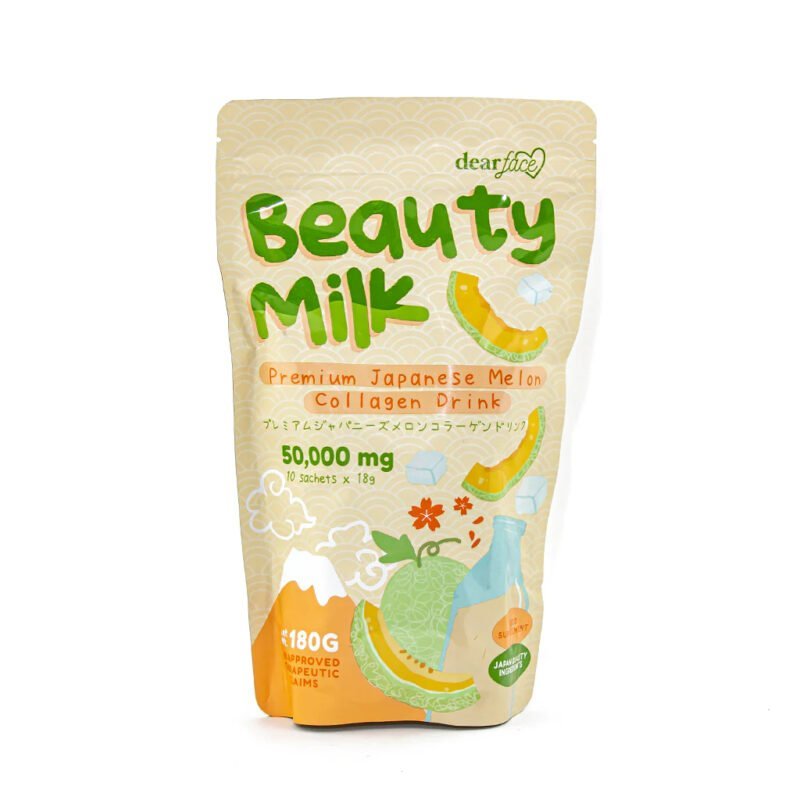 Dear Face Beauty Milk Melon Collagen Drink