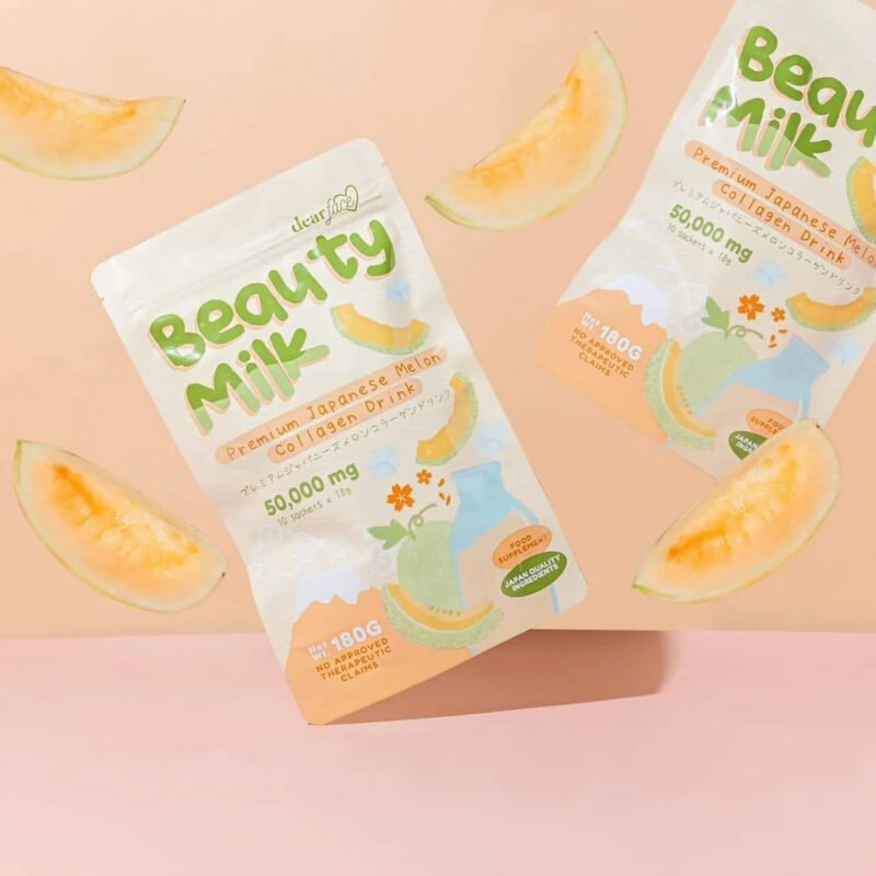 Dear Face Beauty Milk Melon Collagen Drink