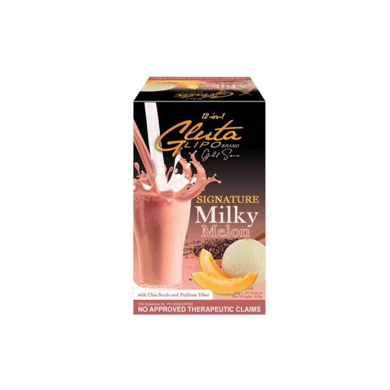 12-in-1 Gluta Lipo Gold Series Signature Milky Melon