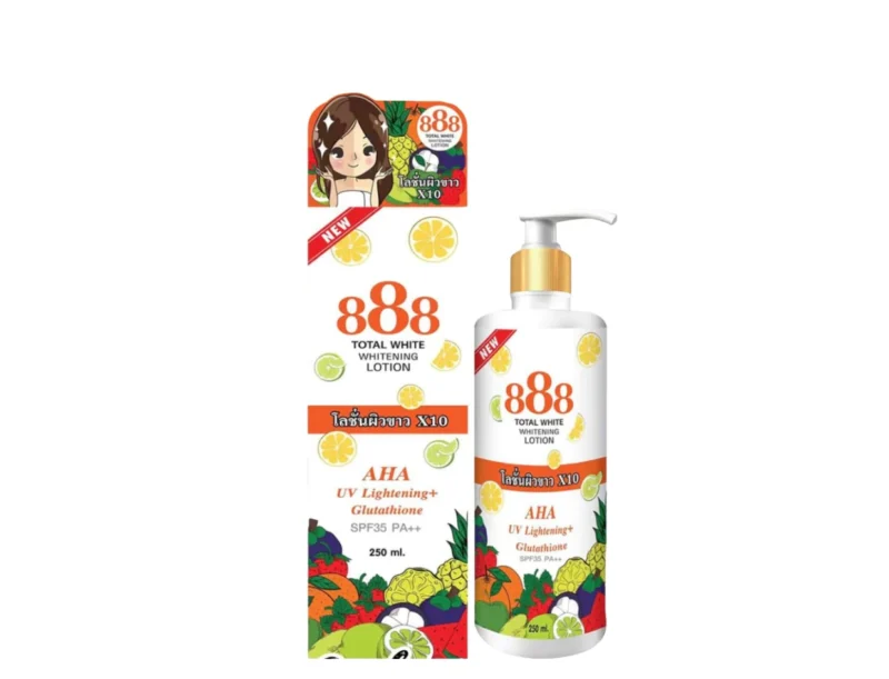 888 Total Whitening Lotion