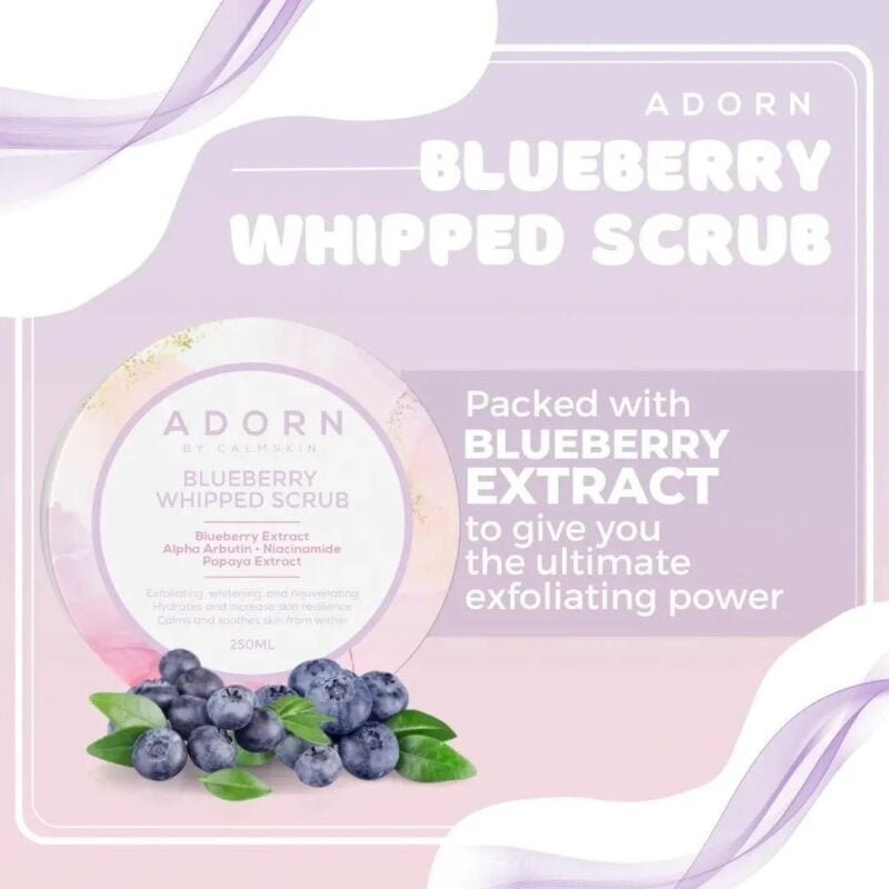 Adorn Blueberry Whipped Scrub