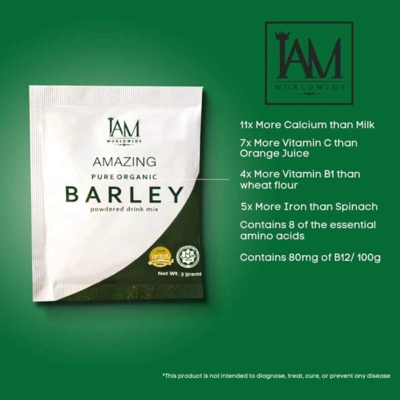 Amazing Pure Organic Barley