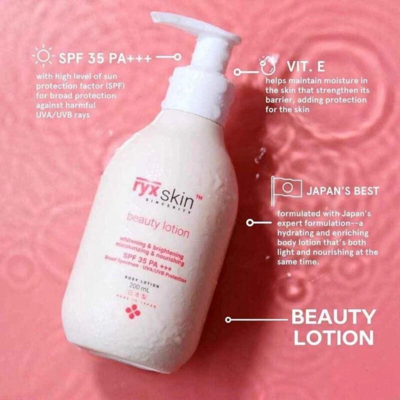 Ryx Beauty Lotion