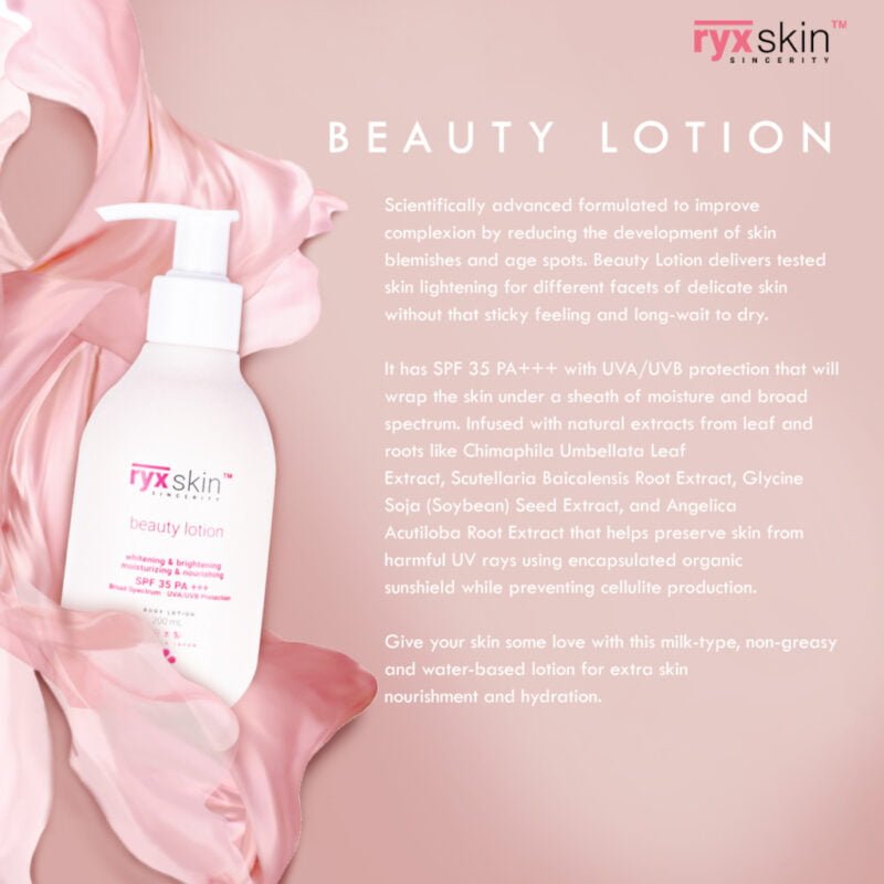 Ryx Beauty Lotion