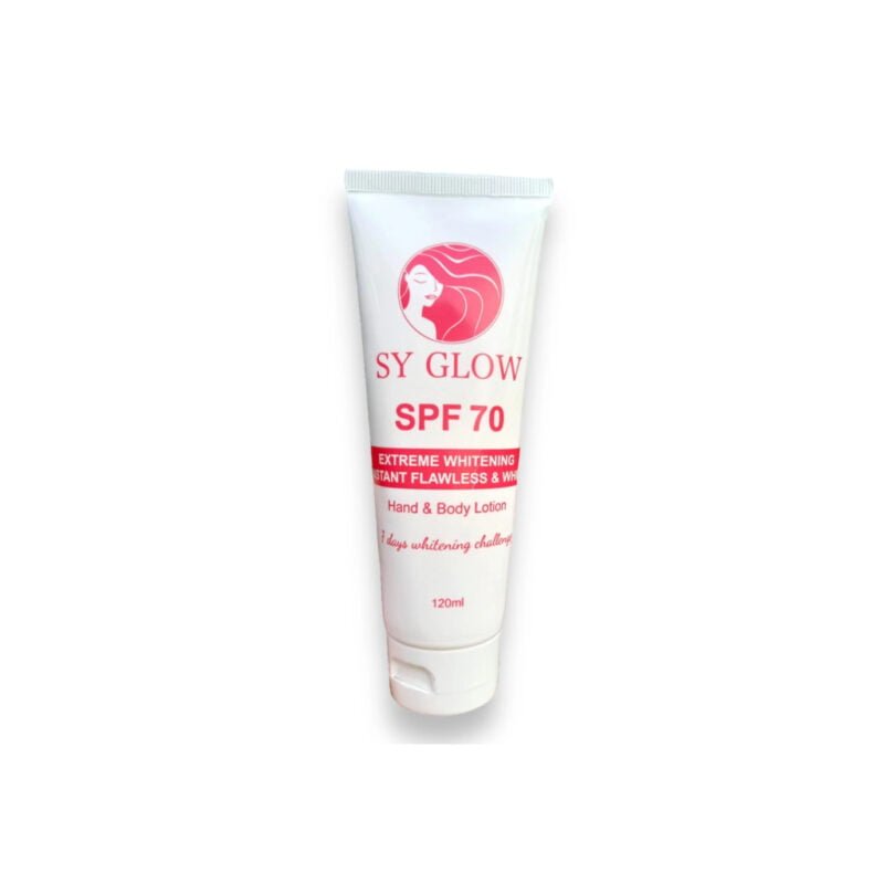 SY Glow Extreme Whitening Instant Flawless & White Hand and Body Lotion SPF 70